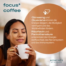 Moments by BIOGENA focus* coffee - Functional Coffee