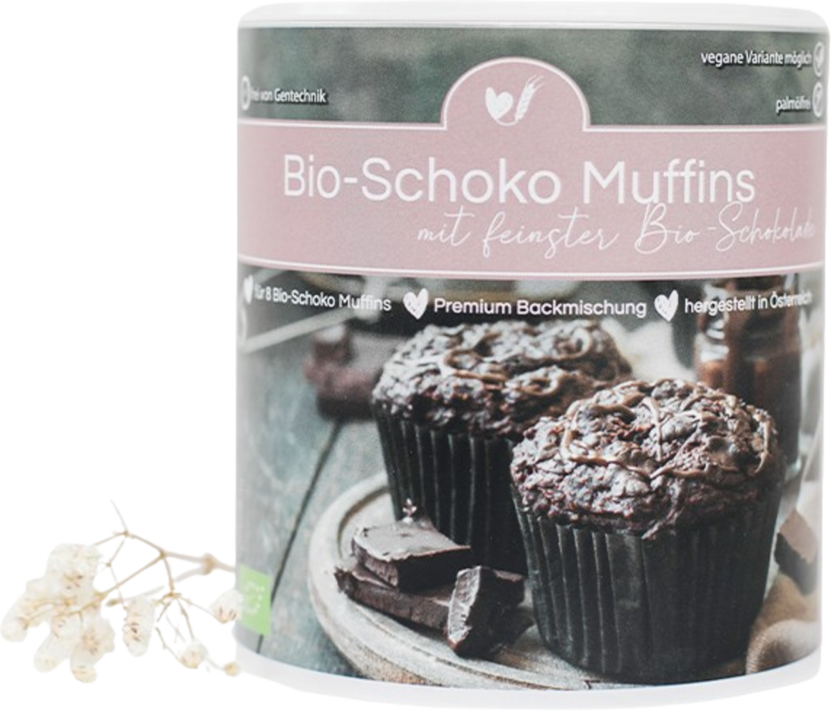 Bake Affair Organic Chocolate Muffins - 433 g