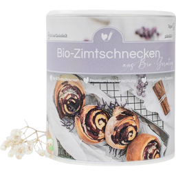Organiczne bułeczki cynamonowe z ciasta drożdżowego - 460 g