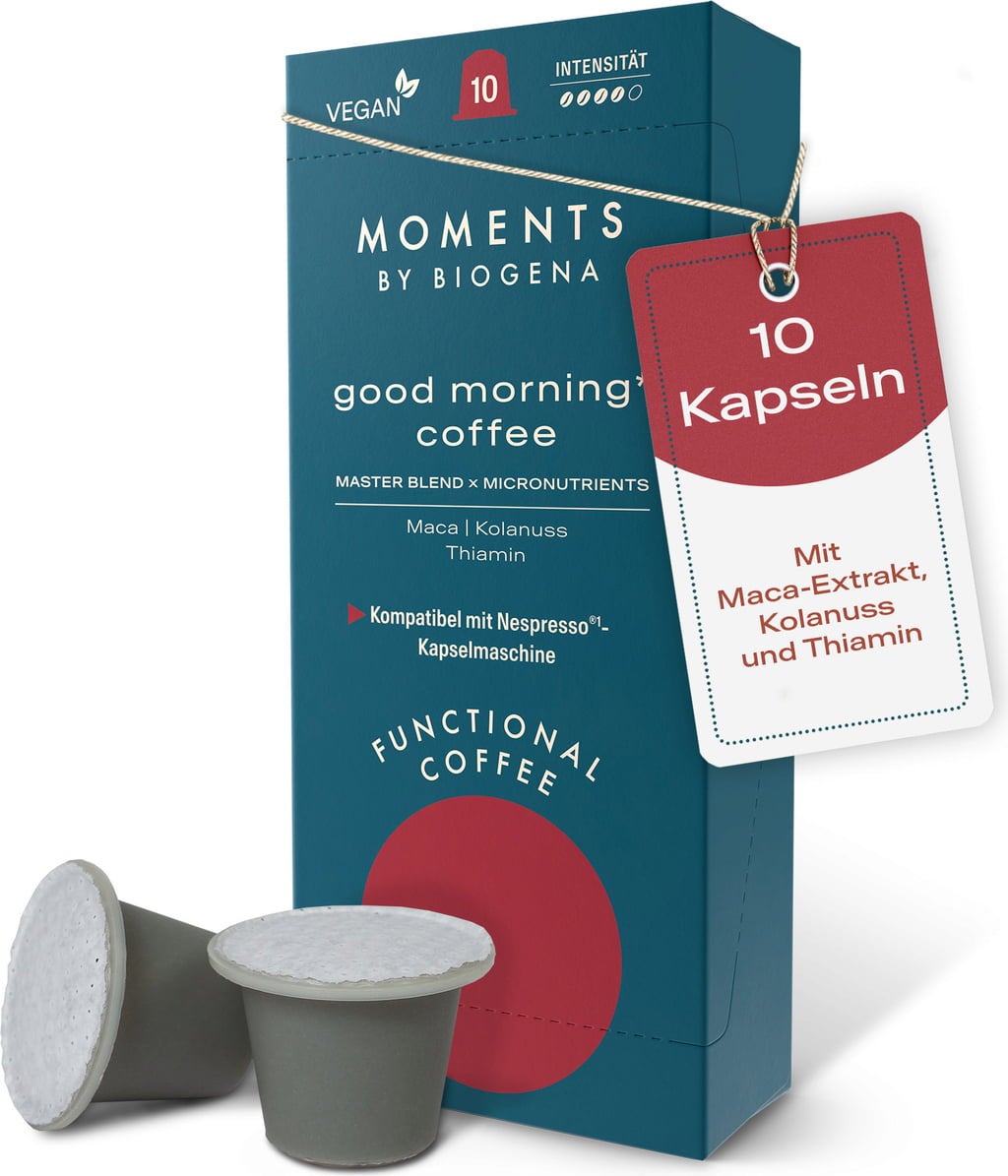 Moments by BIOGENA good morning* coffee - Functional Coffee