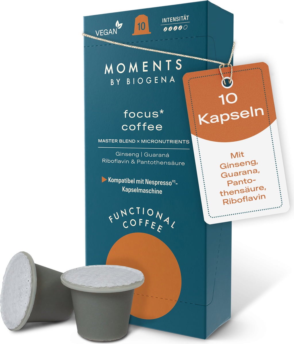 Moments by BIOGENA focus* coffee - Functional Coffee