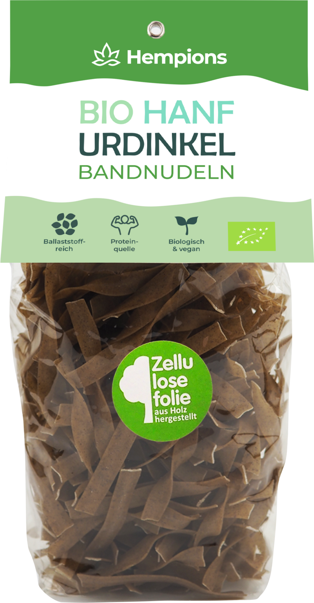 Hempions Bio Hanf Urdinkel Bandnudeln - 250 g