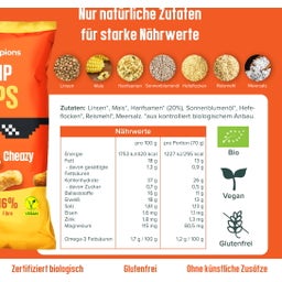 Hempions Bio Hemp Flips Cheazy - 70 g