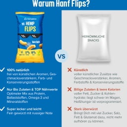 Hempions Bio Hemp Flips Sea Salt - 30 g