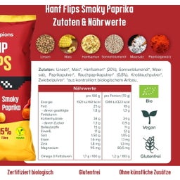 Hempions Bio Hemp Flips Trio - 15 x 70 g