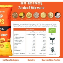 Hempions Bio Hemp Flips Trio - 15 x 70 g