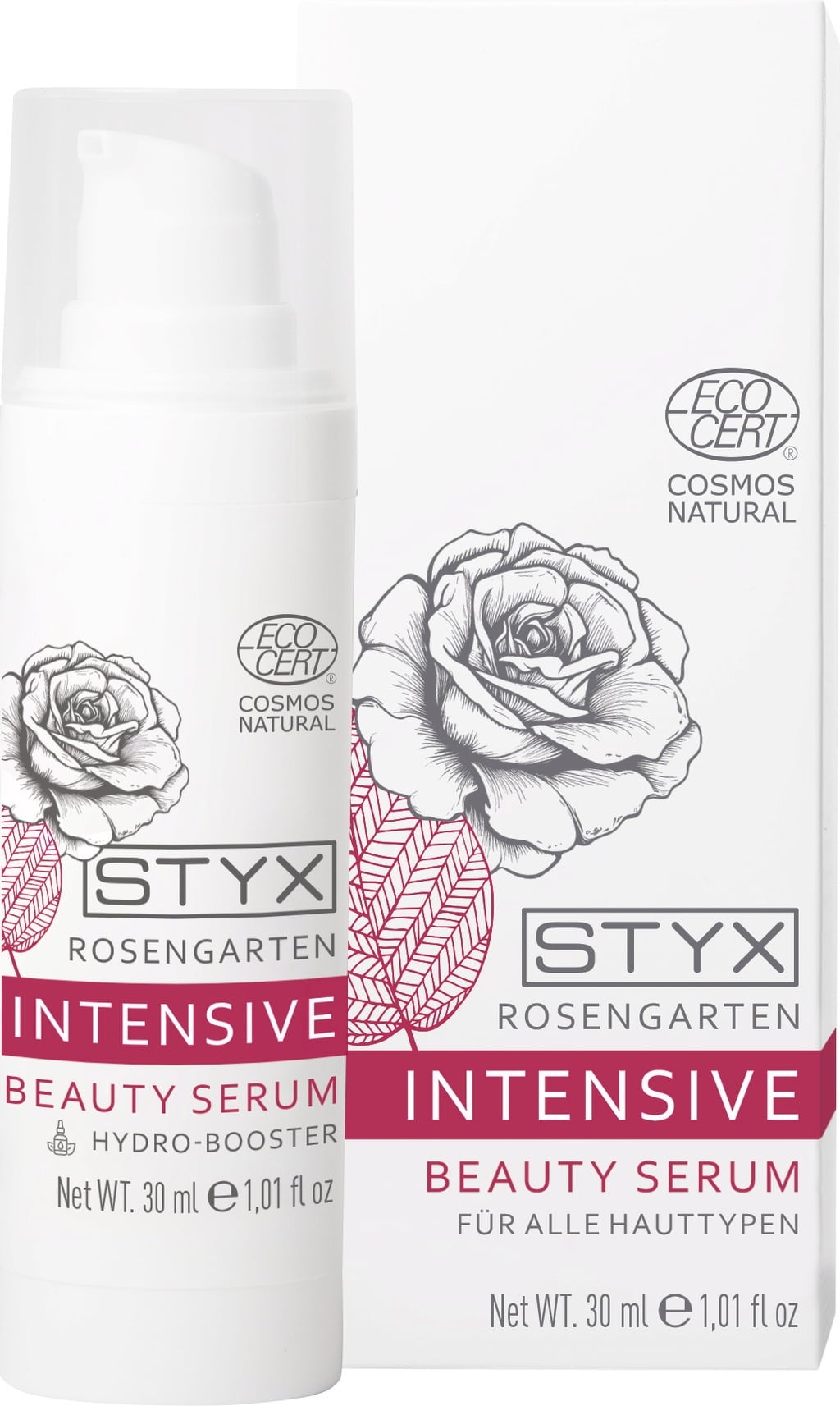 Rosengarten INTENSIVE Beauty Serum met Biologische Aloë Vera