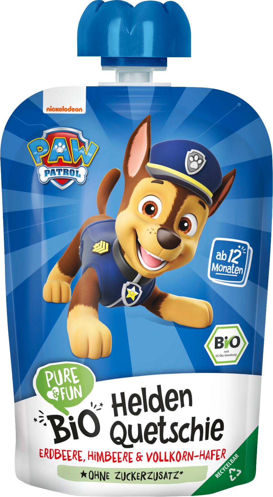 PURE & FUN PAW Patrol Bio Helden Quetschie Chase
