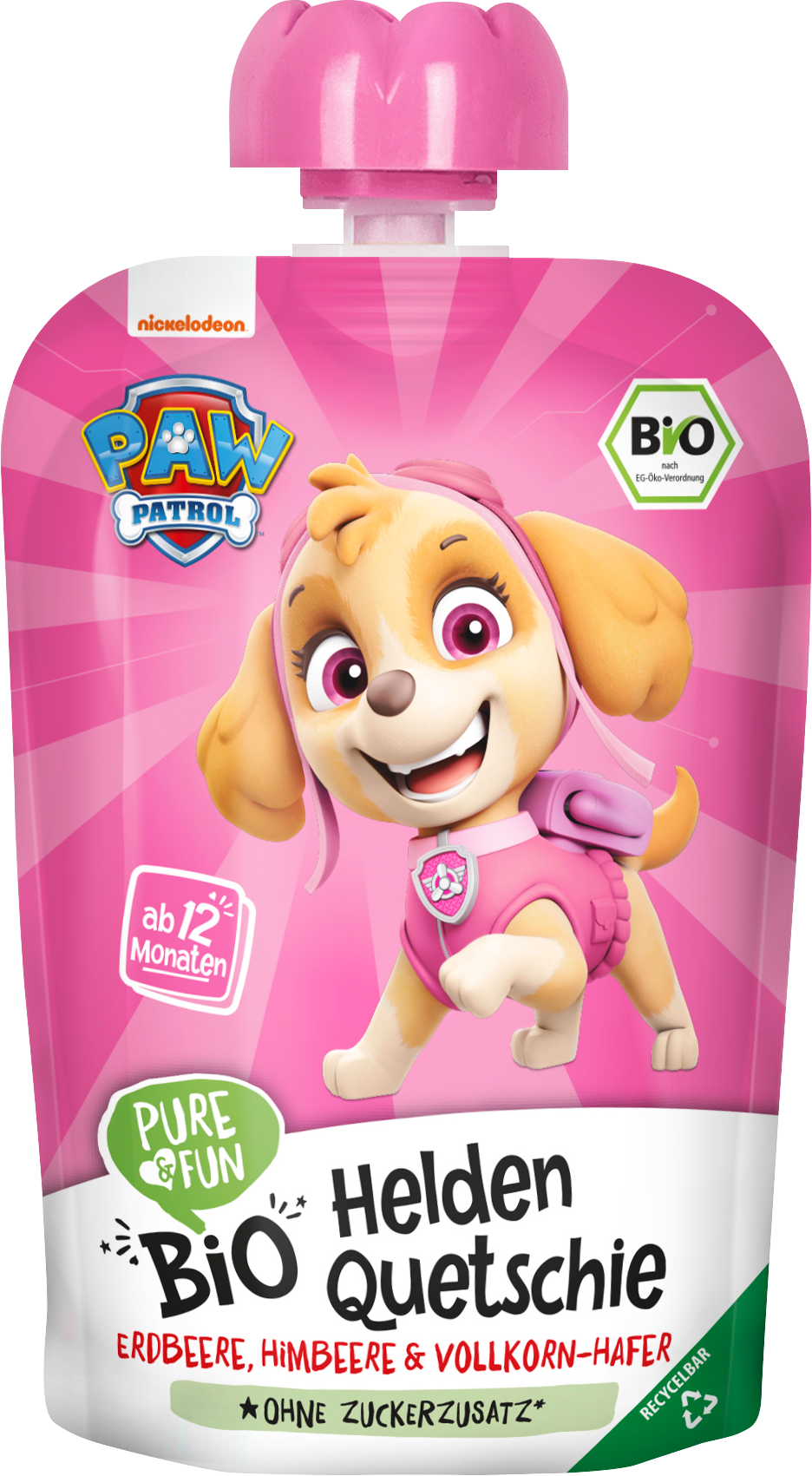 PURE & FUN PAW Patrol Bio Helden Quetschie Skye