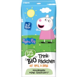 PURE & FUN Peppa Pig - Bio Soczek w kartoniku