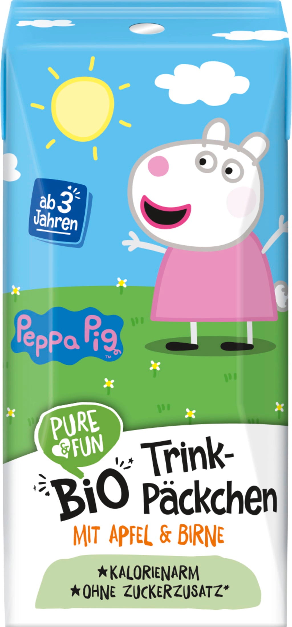 PURE & FUN Peppa Pig Bio Trink-Päckchen