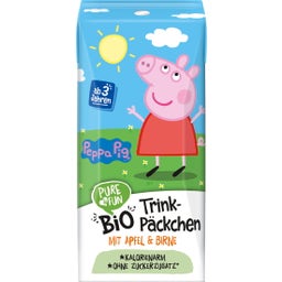 PURE & FUN Peppa Pig - Bio Soczek w kartoniku