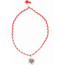 Sorbet Bracelets Armband handgeflochten Rot Edelweiss - 1 Stk