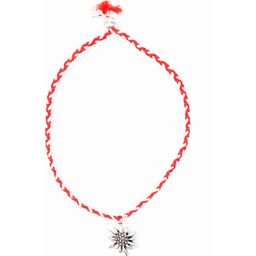 Sorbet Bracelets Armband handgeflochten Rot Edelweiss - 1 Stk