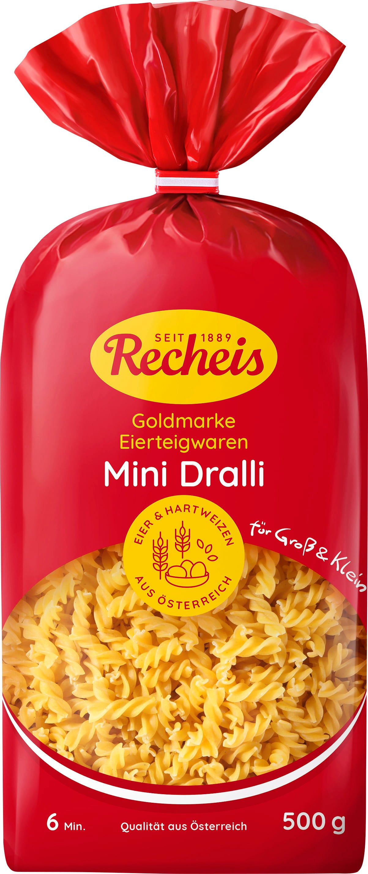 Recheis Mini-Fusilli - Goldmarke - 500 g