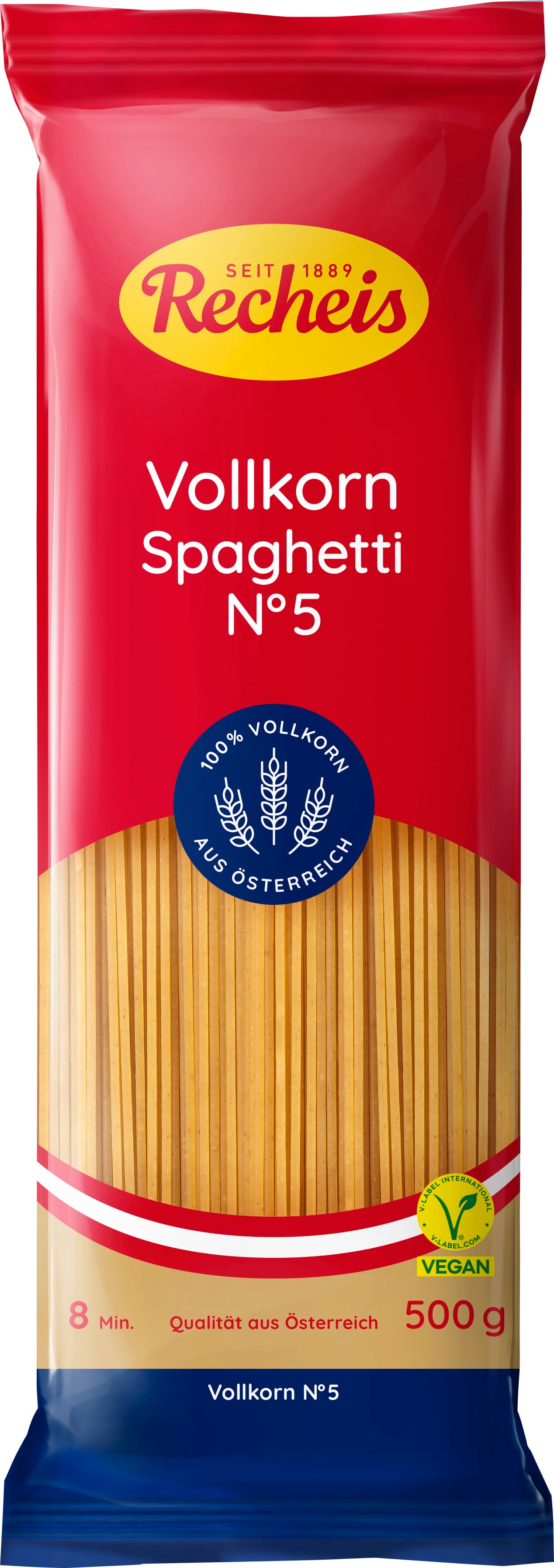 Recheis Pasta Integrale - Spaghetti N° 5