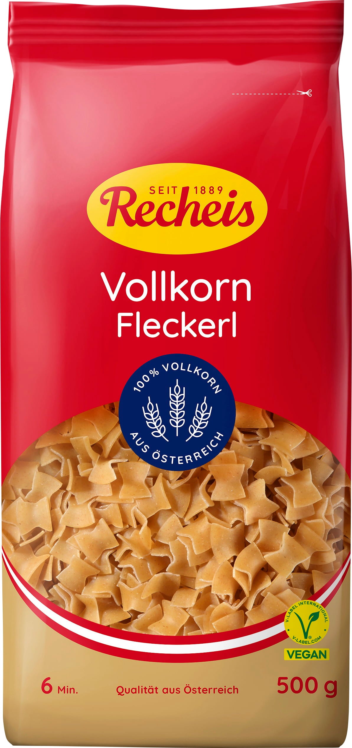 Lichte Volkoren Pasta - Fleckerl, Fleckerl (500 g)
