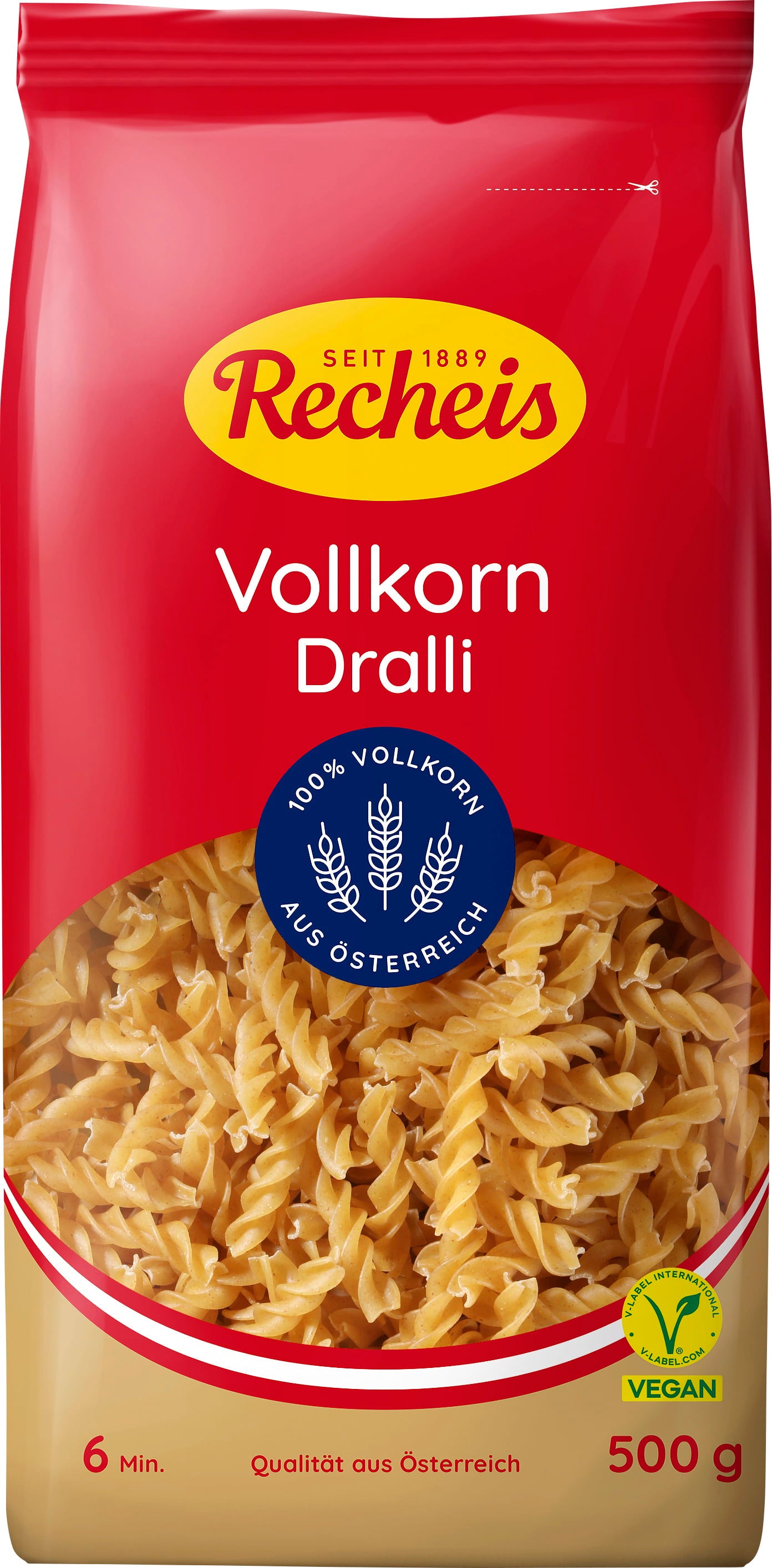 Recheis Volkoren Pasta Light - Dralli - Dralli