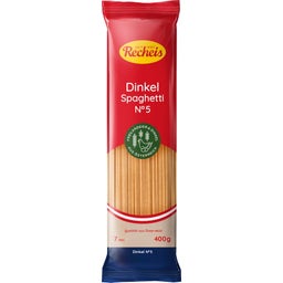 Recheis Naturgenuss Spelt Pasta - Spaghetti N°5 - Spaghetti N° 5