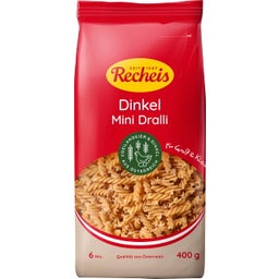 Recheis Naturgenuss Spelt Pasta - Mini Dralli - 400 g
