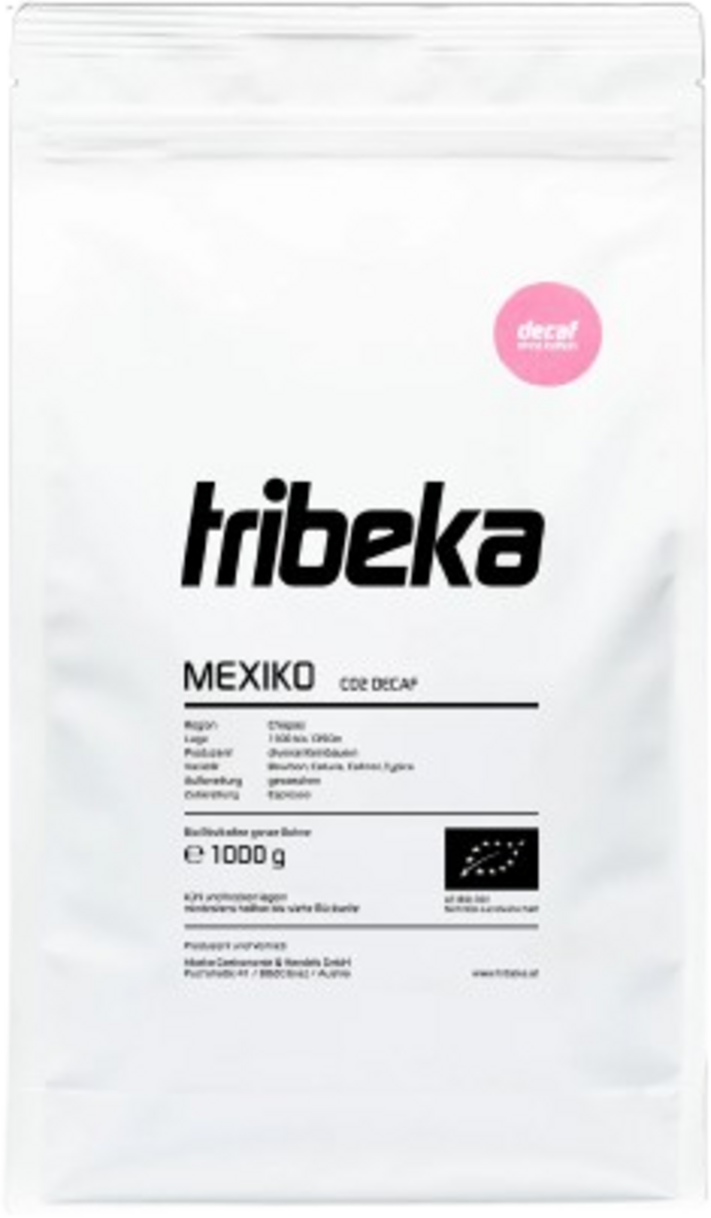 tribeka Bio Mexiko CO2 Decaf