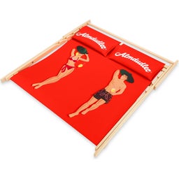 Almdudler Deck Chair for Two