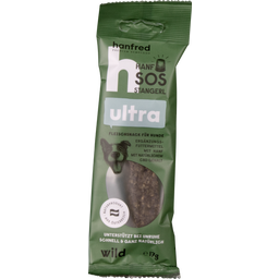 Hanfred SOS Stangerl Ultra für Hunde - Wild