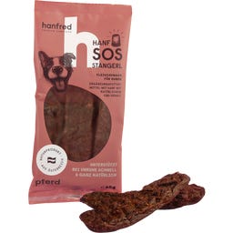 Hanfred Hanf SOS Stangerl mit Pferd - für Hunde - 65 g