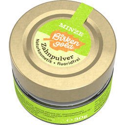 Birkengold Prah za zobno pasto - meta - 30g