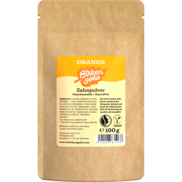 Birkengold Zahnpulver Orange - Nachfüllpackung 100g