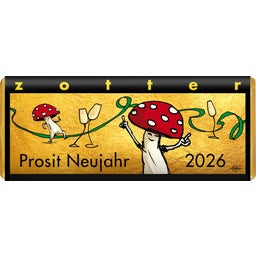 Zotter Schokoladen Biologisch Prosit Neujahr - 70 g