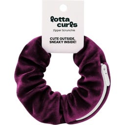 lotta curls Zipper Scrunchie - Berry
