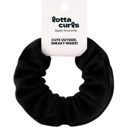 lotta curls Zipper Scrunchie - Black