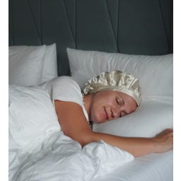 lotta curls Silk Bonnet - Champagne