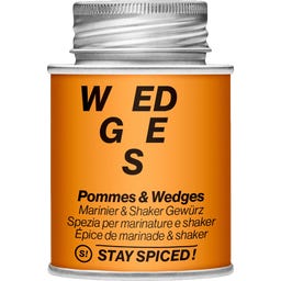 Stay Spiced! Miscela di Spezie Wedges - Pommes - 110 g