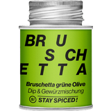 Stay Spiced! Green Olive Bruschetta