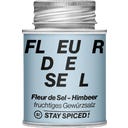 Stay Spiced! Fleur de Sel / Flor de Sal - Framboos - 80 g