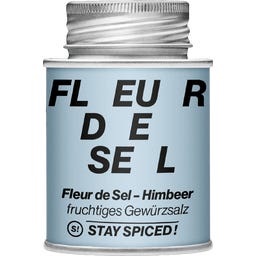 Stay Spiced! Fleur de Sel / Flor de Sal - Raspberry - 80 g