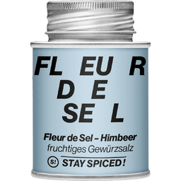 Stay Spiced! Fleur de Sel / Flor de Sal - Framboos - 80 g