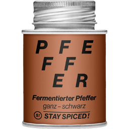 Stay Spiced! Poivre Noir Entier Fermenté - 80 g