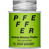 Stay Spiced! Pfeffer grün gemahlen "Malabar"