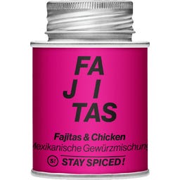 Stay Spiced! Miscela di Spezie Fajitas e Pollo - 100 g