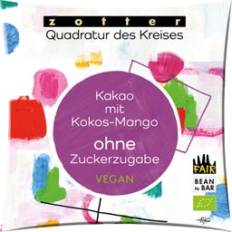 Bio Quadratur des Kreises – Coco, Mangue & Avoine sans Sucres Ajoutés - 70 g