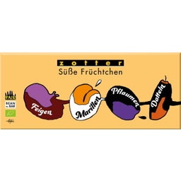 Zotter Schokoladen Bio Süße Früchtchen Sunny Mix - 80 g