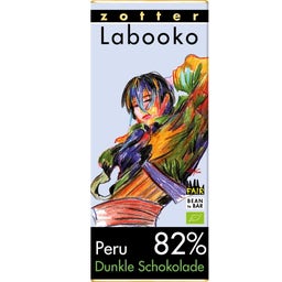 Zotter Schokoladen Bio Labooko Peru 82% - 70 g