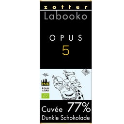 Zotter Schokoladen Organic Labooko - 77% Opus 5 - 70 g