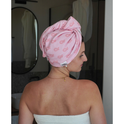 lotta curls Haarturban - pink