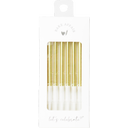 Bake Affair Bougies d’Anniversaire – Lot de 6 - Doré