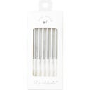 Bake Affair Candeline di Compleanno - 6 Pezzi - Argento