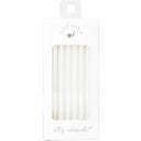 Bake Affair Birthday Candles (6 count) - White